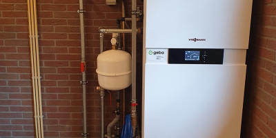 Warmtepompinstallatie woning in Garderen Geba Sanitair