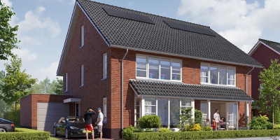 38 en 18 woningen 'Hoge Venen' Nijkerkerveen Geba Sanitair